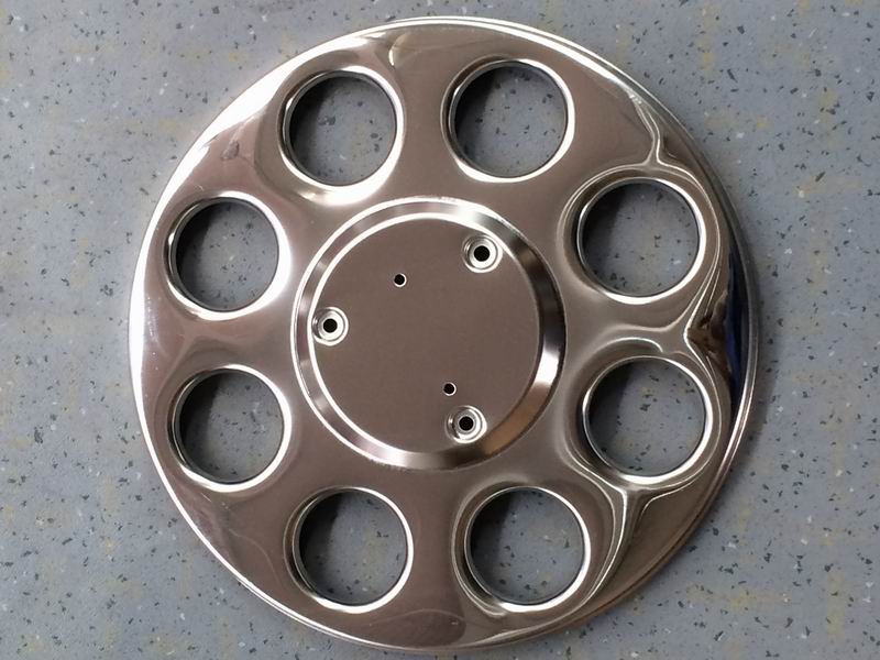 Half stainless steel wheel cover (Dongfeng 3T + Dongfeng 7T) spherical surface