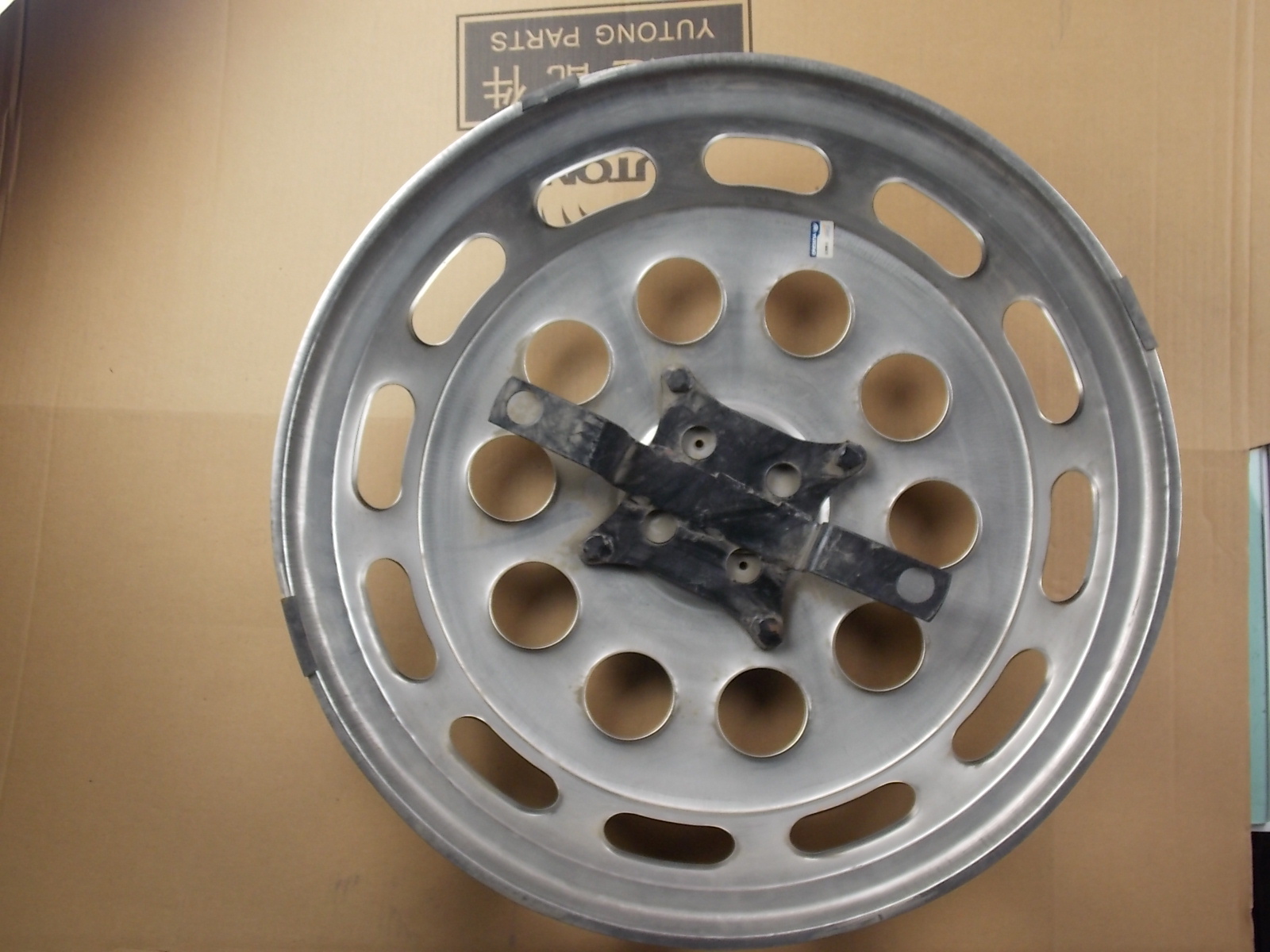 Stainless steel front wheel cover (6118 round hole installed in imported bridge)-1