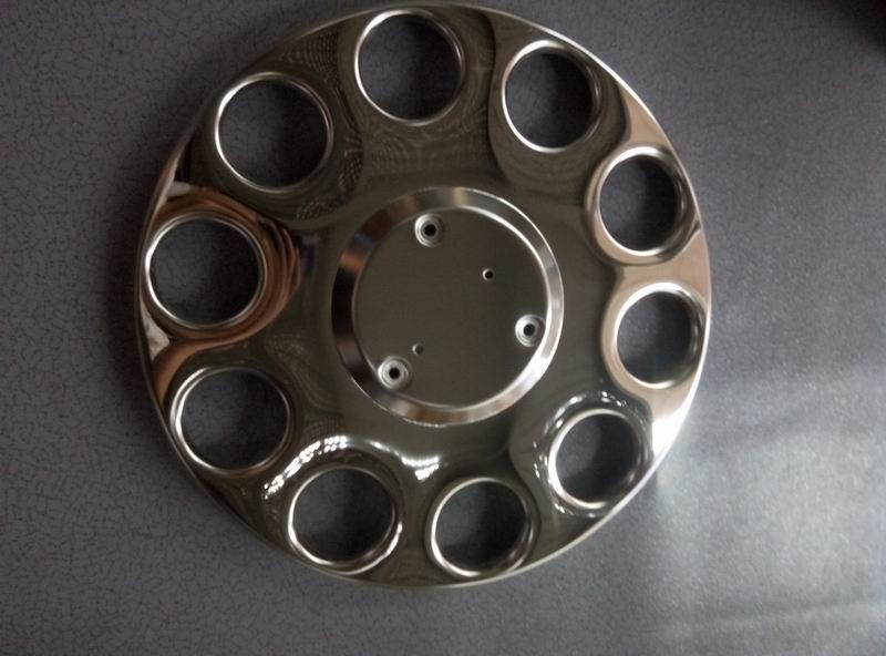 Half-size stainless steel front wheel cover (Xiangfan 153 bridge stop positioning)