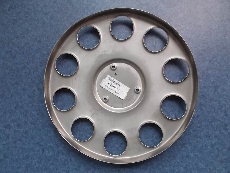 Half-size stainless steel rear wheel cover (Xiangfan 153 bridge stop positioning)