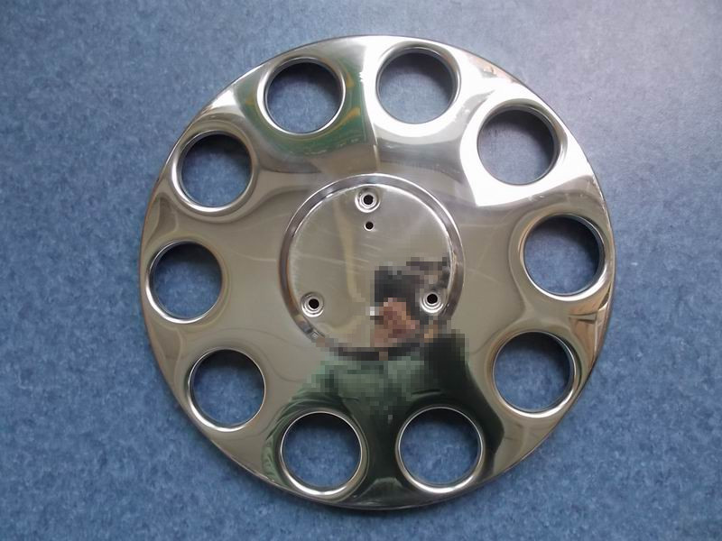 Half-size stainless steel rear wheel cover (Xiangfan 153 bridge stop positioning)-1