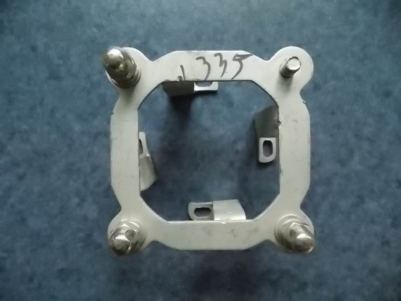 Stainless steel wheel cover front bracket