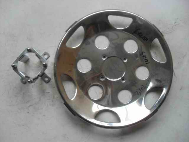 D 6608DA model full-width stainless steel wheel cover assembly