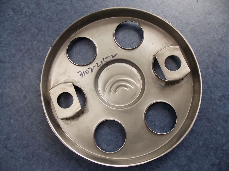 Half stainless steel wheel cover-front-1