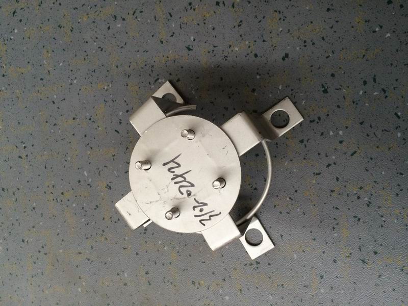 Rear nylon wheel cover bracket