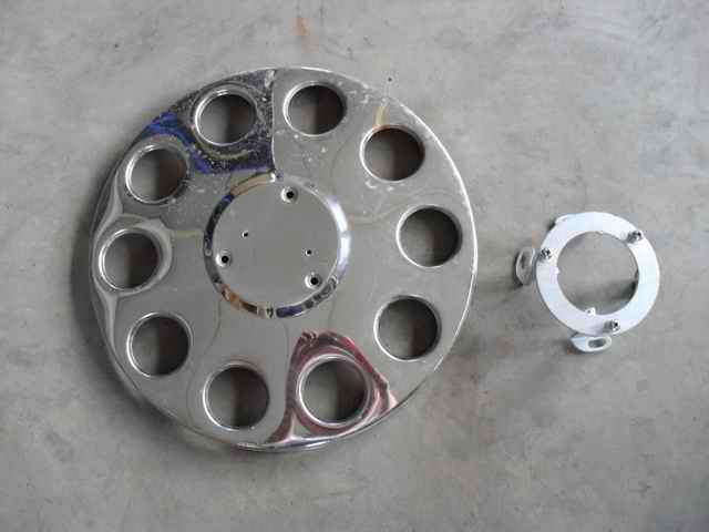 Передняя крышка колеса из нержавеющей стали