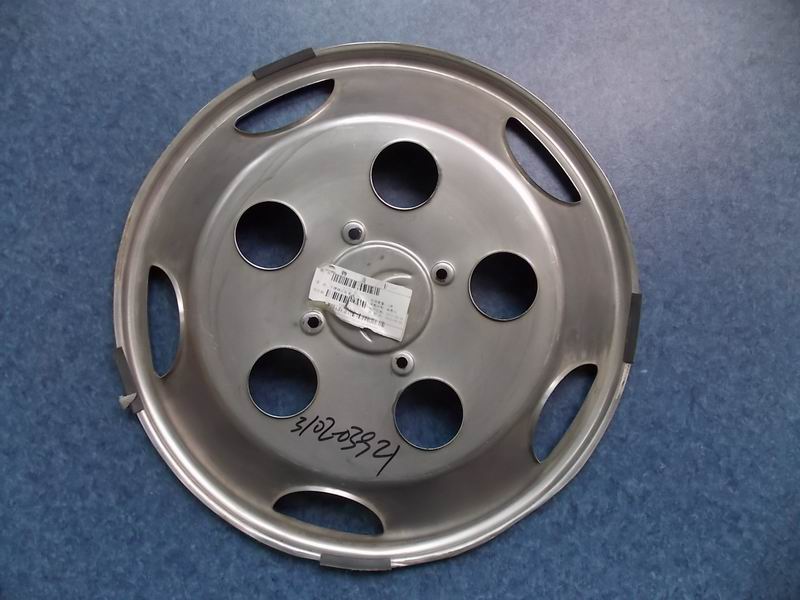 Stainless steel rear wheel cover
