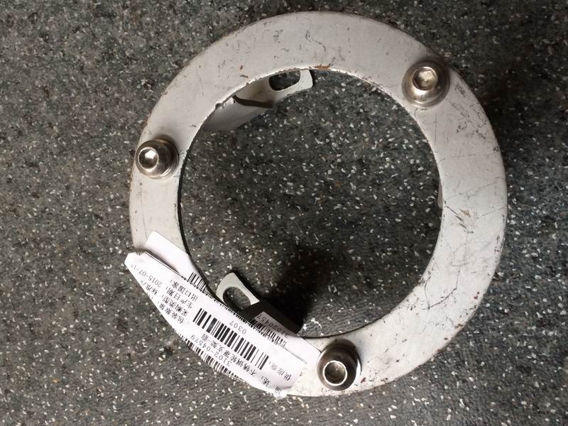 Stainless steel wheel cover bracket-front-1