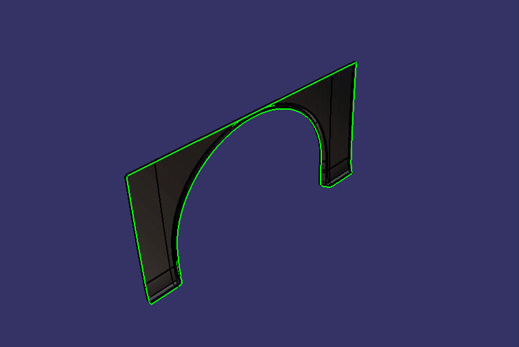 Крышка заднего левого колеса в сборе ( 6127HS9 плюс форма)