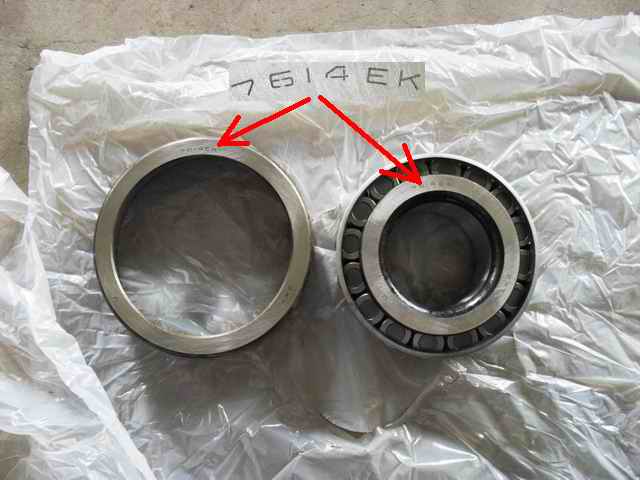 Внутренний подшипник ступицы; внутренний диаметр 70 ; внешний диаметр 150 ; толщина 38