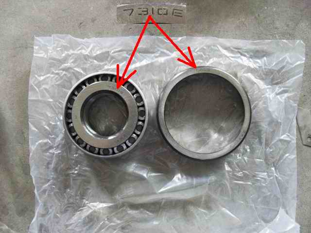 Внешний подшипник ступицы; внутренний диаметр 50 ; внешний диаметр 100 ; толщина 29 . 25