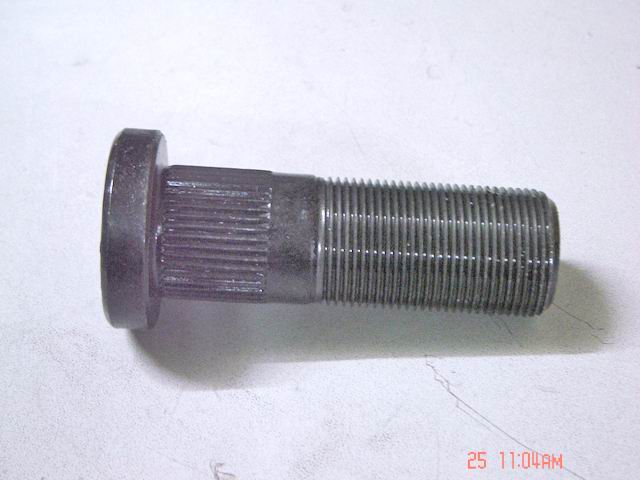 Wheel bolts (M22*1.5*75, 10.9/knurled)-2