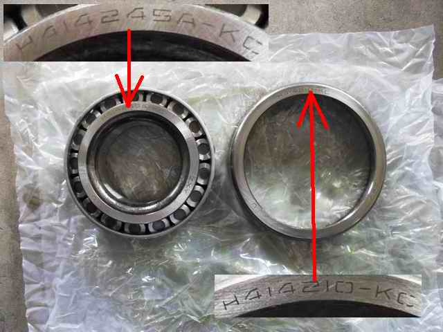 Внутренний подшипник ступицы в сборе