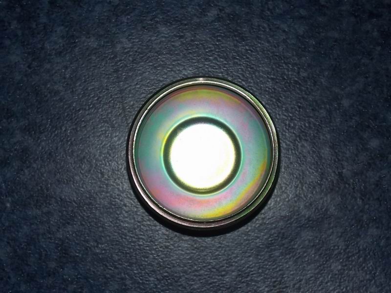 Front wheel hub cover