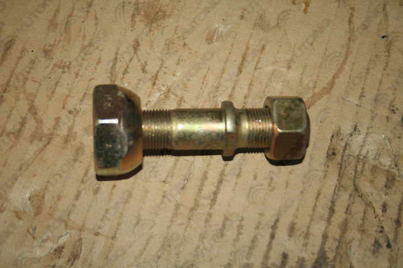 Wheel bolts and nut assembly-right; consume inventory