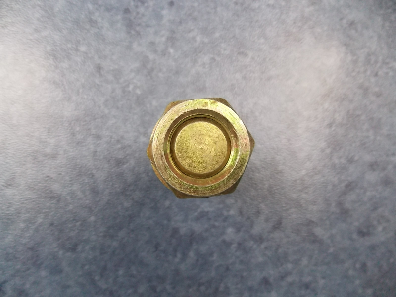 Front wheel bolt nut - left-1