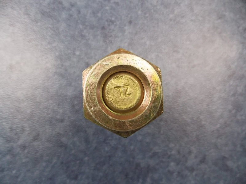 Front wheel bolt nut - left-2
