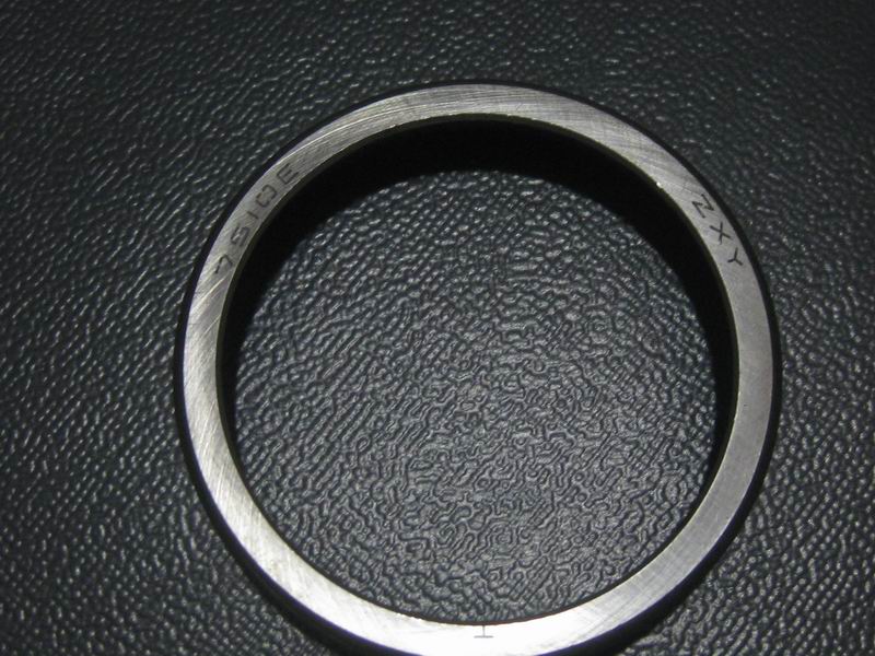 Front wheel outer bearing