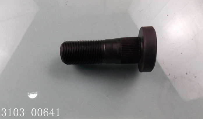 Wheel bolts, M22*1.5*72, 10.9, knurled