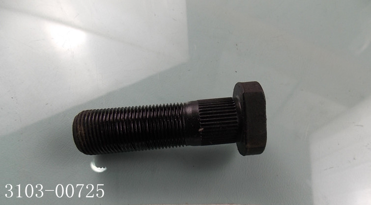 Wheel bolts, M20*1.5*70, 10.9, cut edges + knurled-1