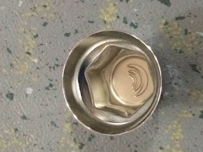 Wheel nut decorative cover, S27*32, ABS-1