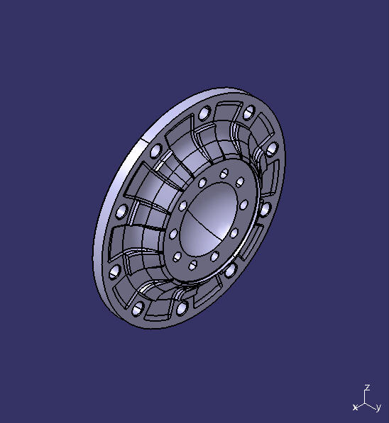 Hub, front, φ335, φ280.8