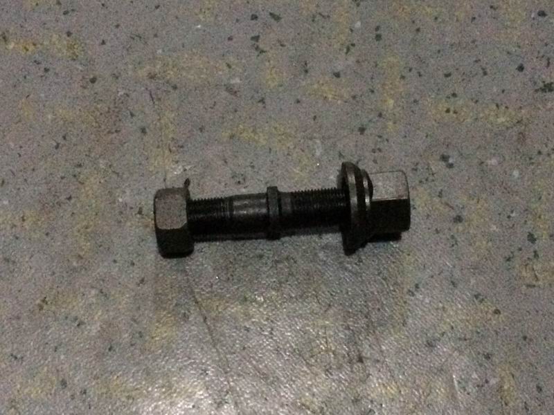 Wheel bolts and nut assembly; contains 3 pieces