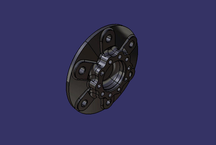 Ступица, передняя, ​​φ 222 . 25 , ж 173 .8