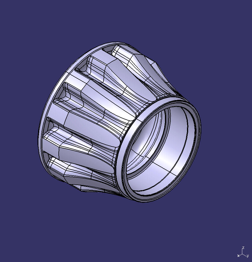 Wheel hub, front, 7.5t/φ168, φ196