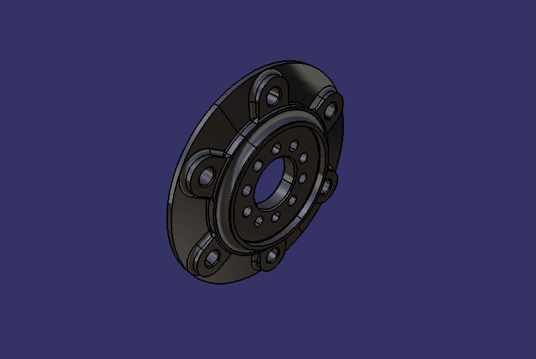 Hub, front, φ222.25, φ173.8