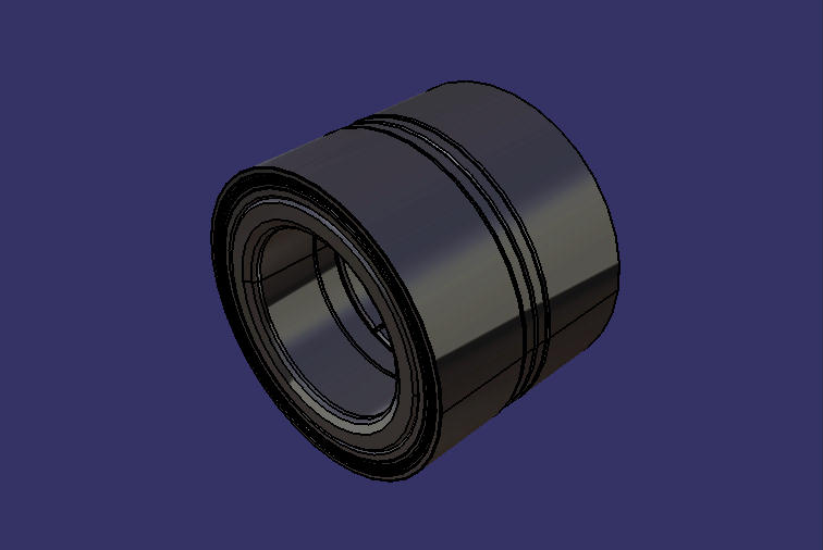 Hub bearing unit, front, 2.5T, 55*90*70