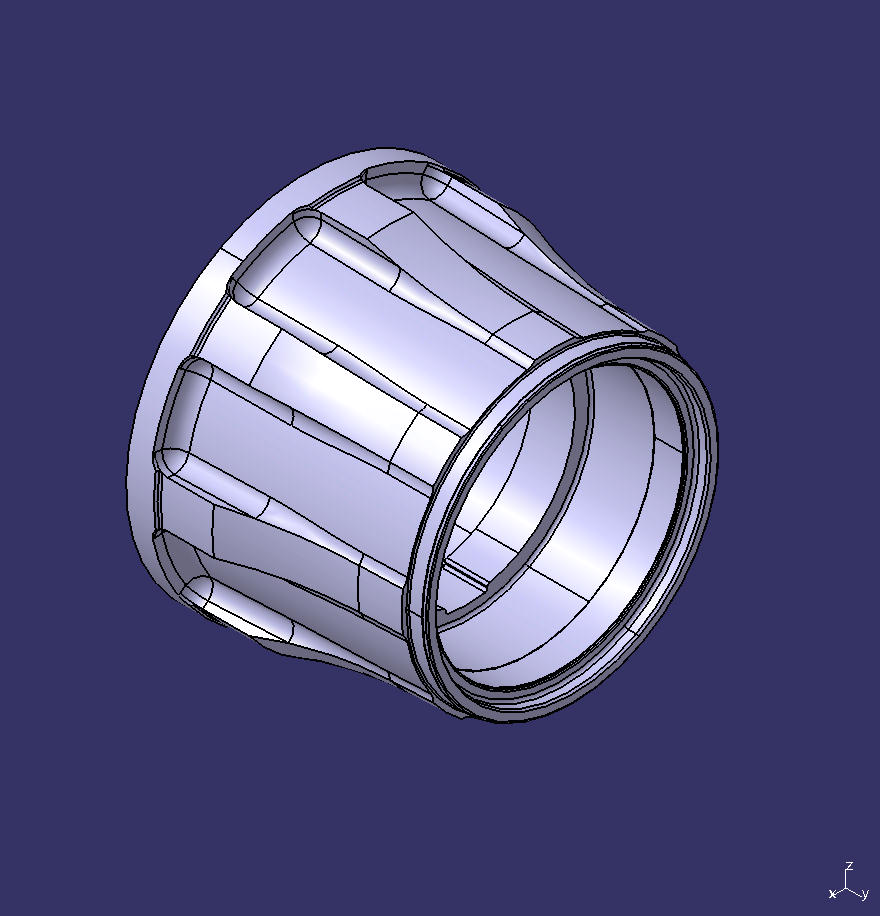 Inner hub, 2.5T, φ109*M12*1.5/8