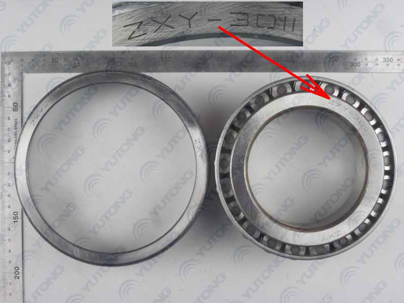 External bearing of wheel hub