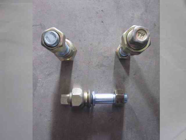 Wheel bolts and nut assembly-left