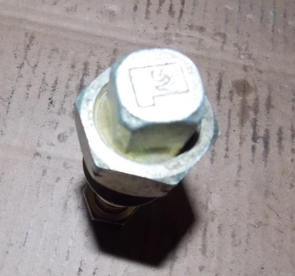 Left wheel bolt nut-1