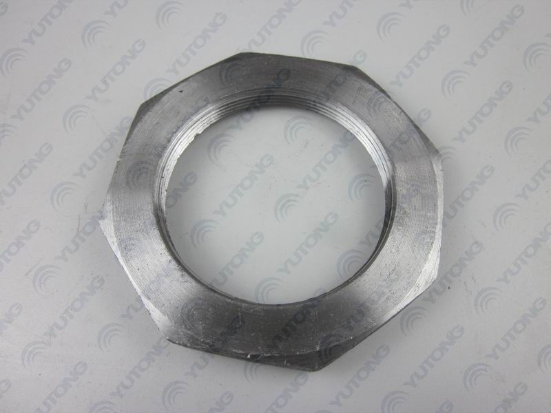 Hub adjustment nut; installed on the inner side of the shaft tube