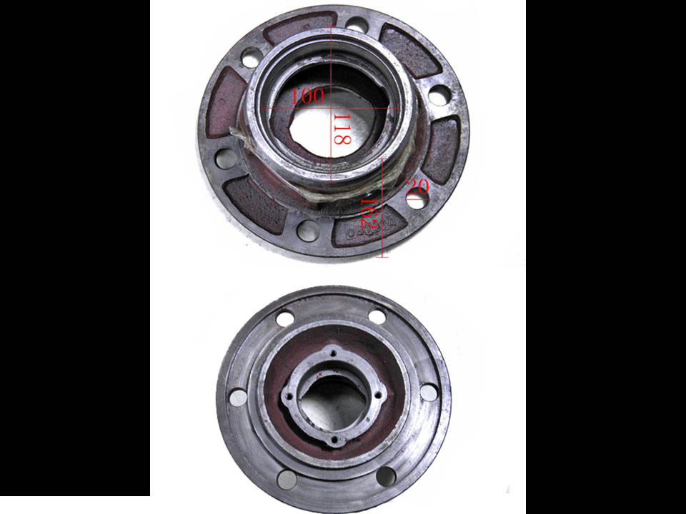 Front wheel hub