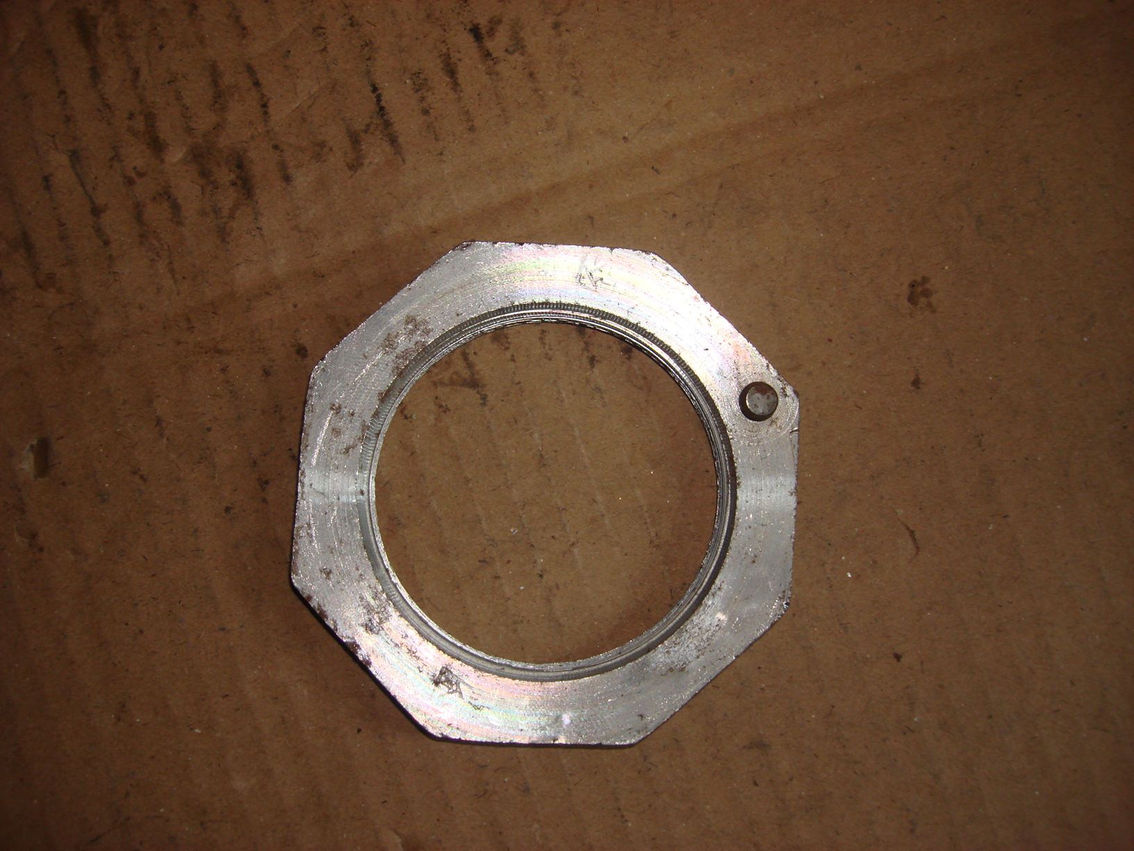 Internal nut assembly-rear hub bearing-1