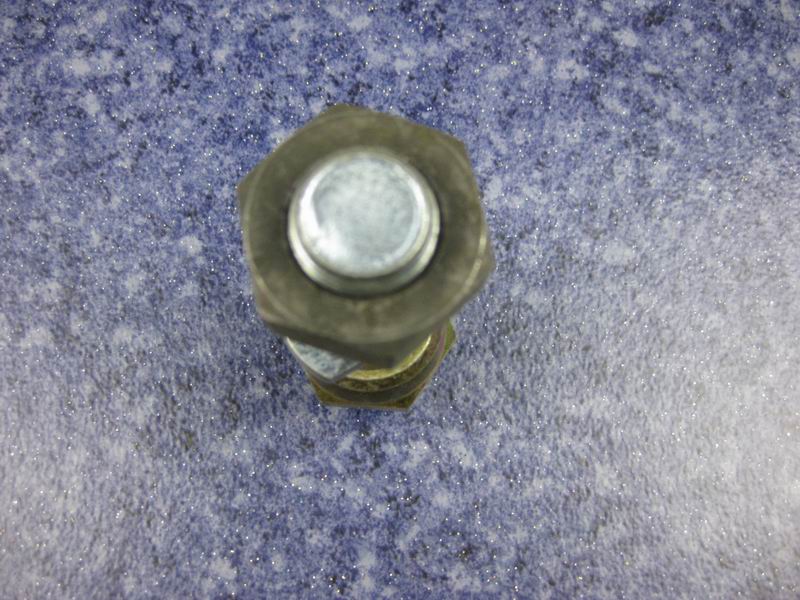 Wheel bolts and nut assembly-left; consume inventory-2