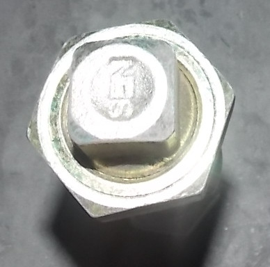 Wheel bolts and nut assembly-left; consume inventory-1