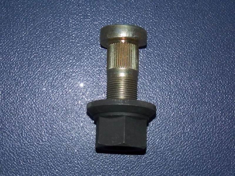 Wheel bolts and nut assembly; including 2 pieces