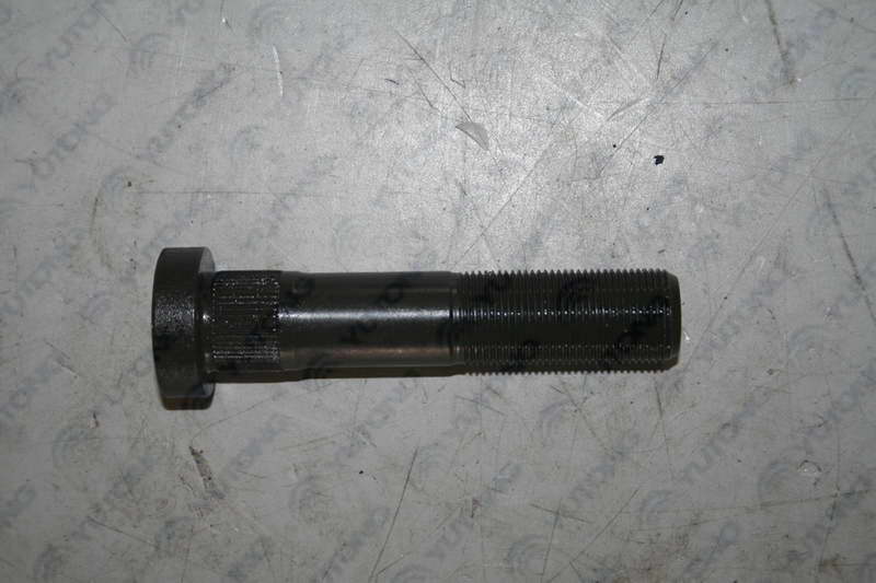 Wheel bolts, M22*1.5*107, 10.9, cut edges + knurled