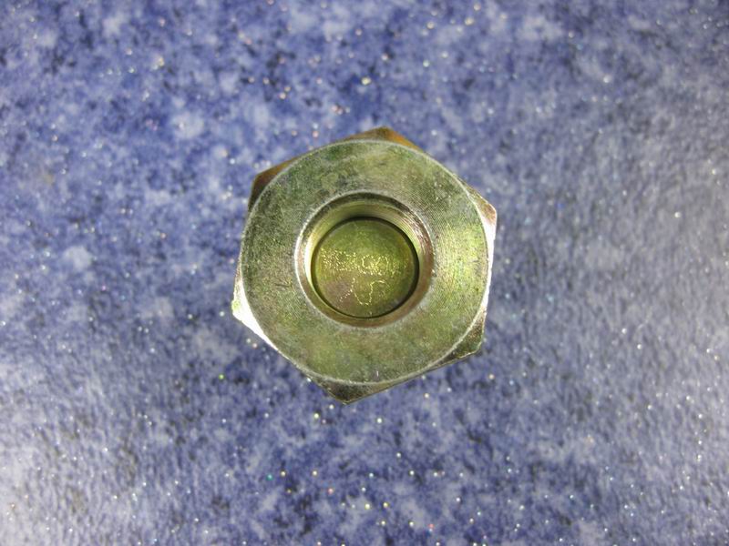 Left wheel bolt and nut assembly; including 2 pieces-1