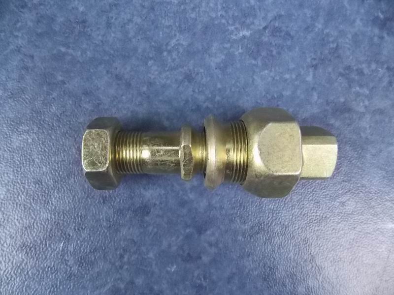 Left wheel bolt nut; consume inventory