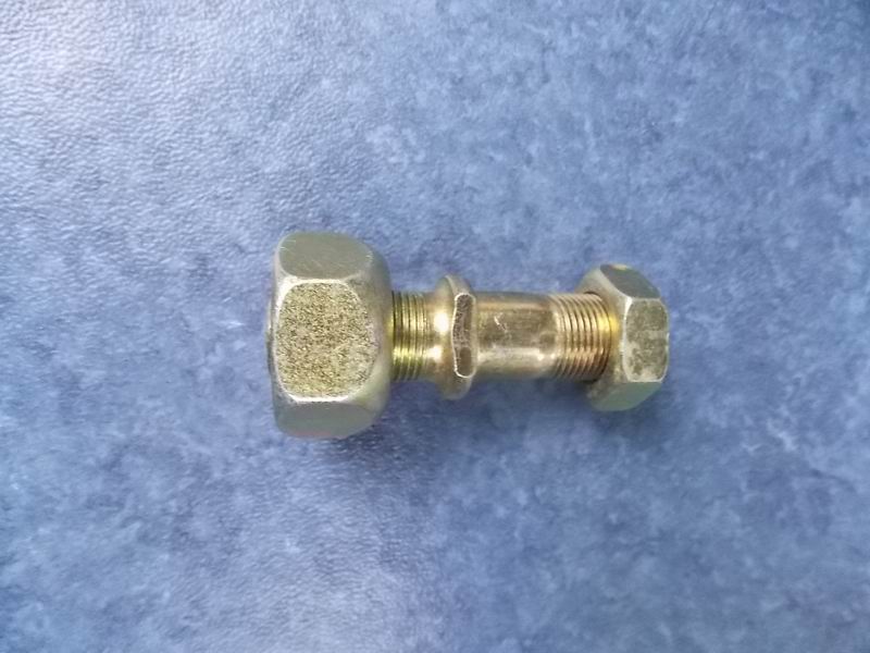 Wheel bolt nut-left; consume inventory