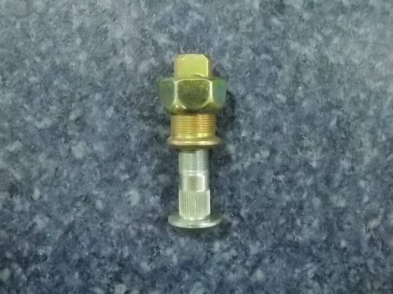 Wheel bolts and nut assembly-left; contains 3 pieces