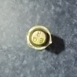 Wheel bolts and nut assembly-left; contains 3 pieces; consume inventory-1