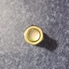 Wheel bolts and nut assembly-left; contains 3 pieces; consume inventory-2