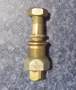 Wheel bolts and nut assembly-right; contains 3 pieces; consume inventory