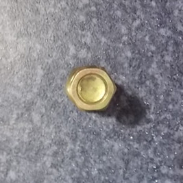 Wheel bolts and nut assembly-right; contains 3 pieces; consume inventory-1